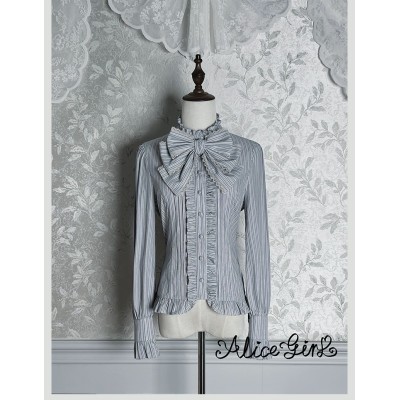 Alice Girl Duke of Victoria Long Sleeve Blouse(1st Pre-Order/2 Colours/Full Payment Without Shipping)